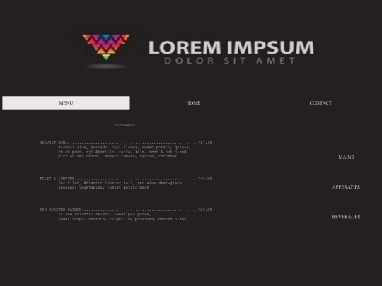 menu_Mains screenshot