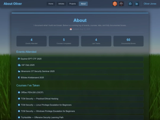 About/About screenshot