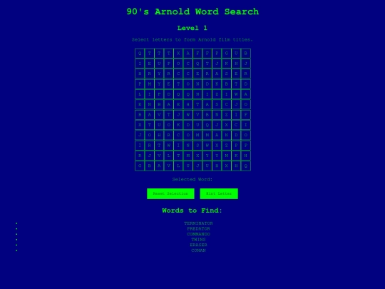 braingame screenshot