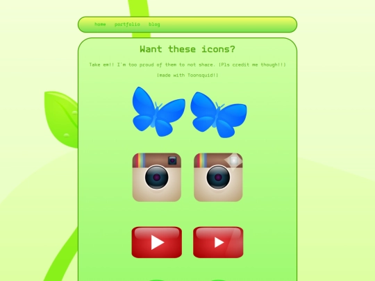 icons screenshot