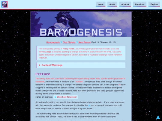 baryogenesis/sinnoh screenshot