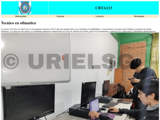 Carreras screenshot