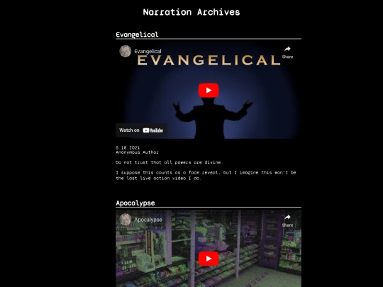 videos screenshot