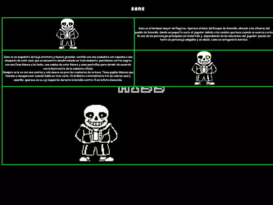sans screenshot
