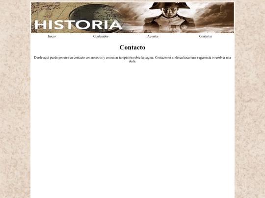 Contactar screenshot