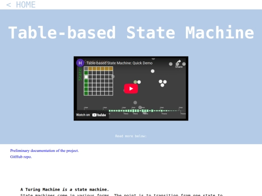 pagetree/codearchitecture/table-based-state-machine screenshot