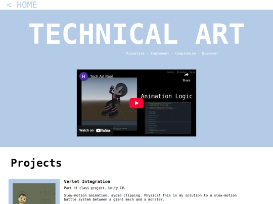pagetree/technicalart screenshot