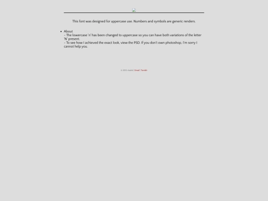 fonts/linkinpark_chase/about screenshot