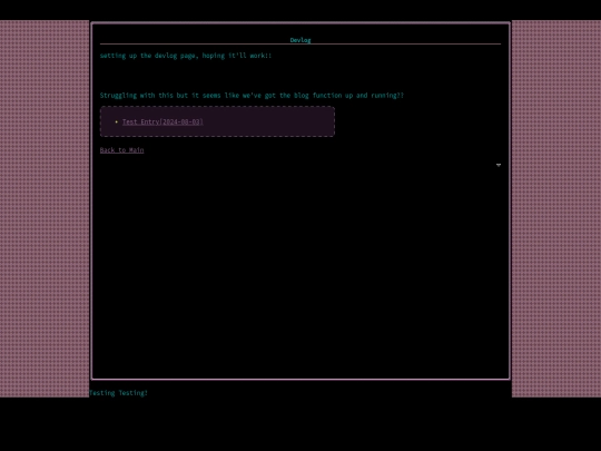 blog screenshot