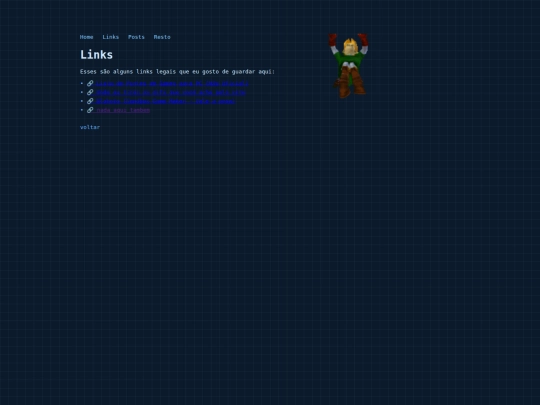 links screenshot