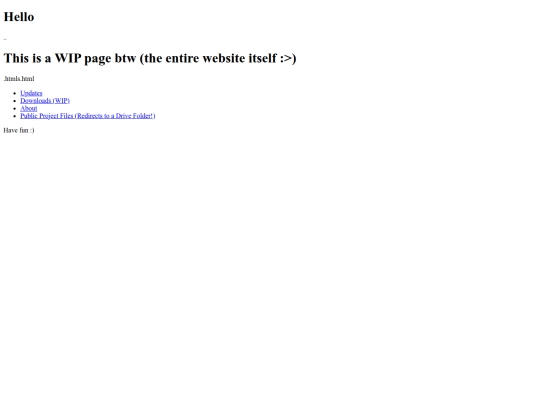 index screenshot