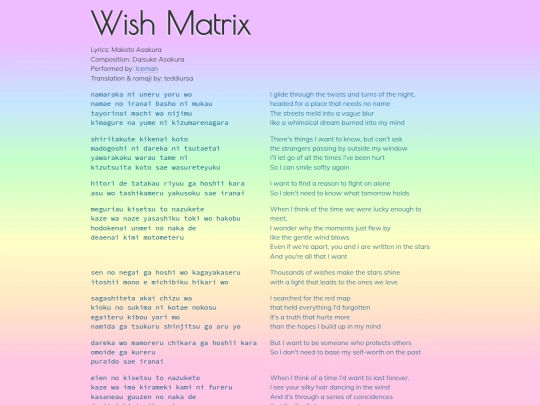 iceman/wishmatrix screenshot
