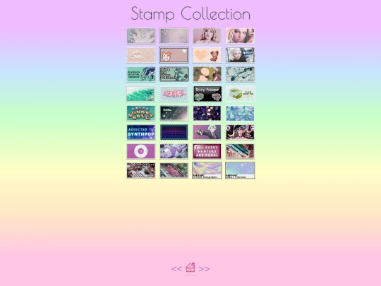 stamps screenshot