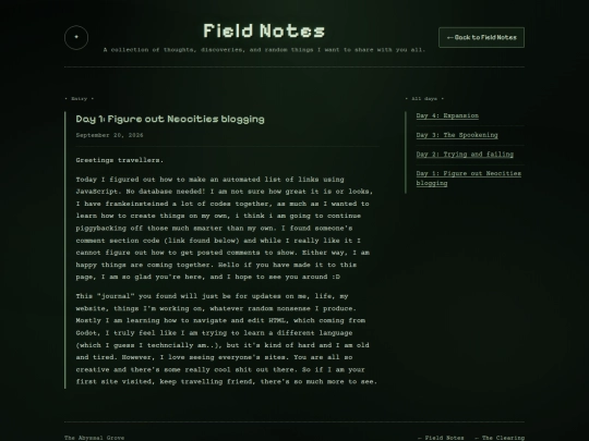 blogposts/day1 screenshot