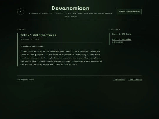 gameposts/day1 screenshot