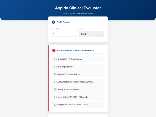 aspirin screenshot