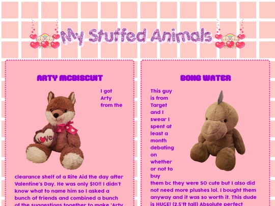 articlepages/plushes screenshot