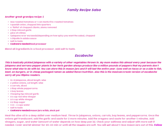 recipes folder/recipes-sides screenshot