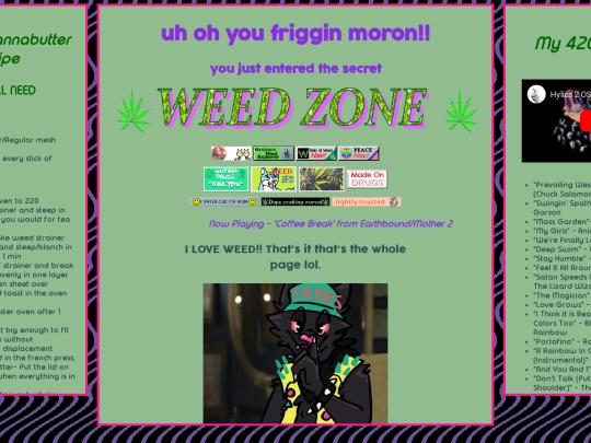 weed_page screenshot