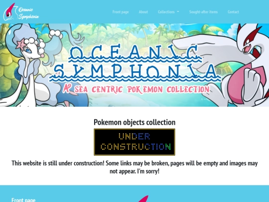 pages_collections/collectionPkmnObjects screenshot