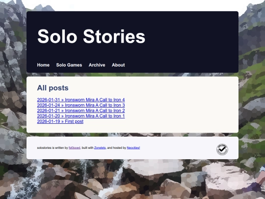 archive screenshot