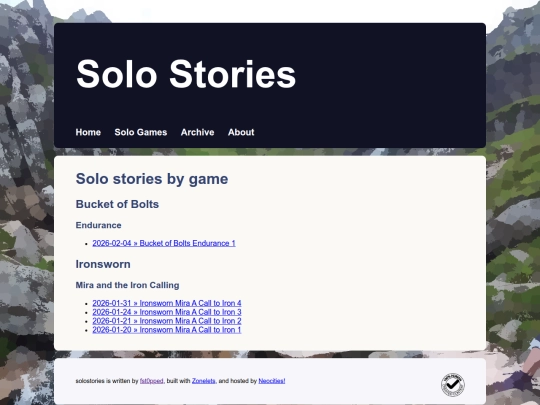 solo_posts screenshot