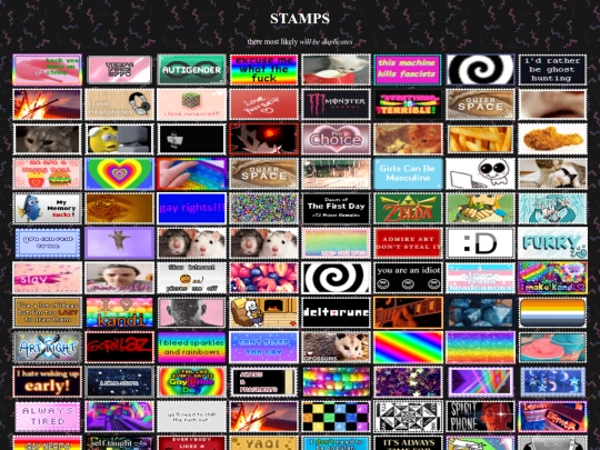 stamps screenshot