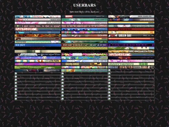 userbars screenshot