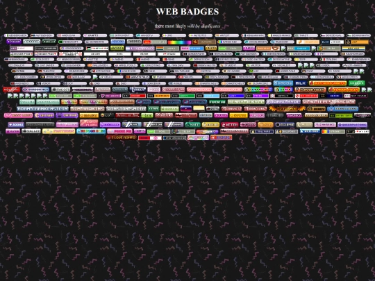 webbadges screenshot