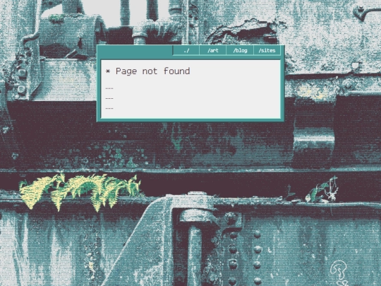 not_found screenshot