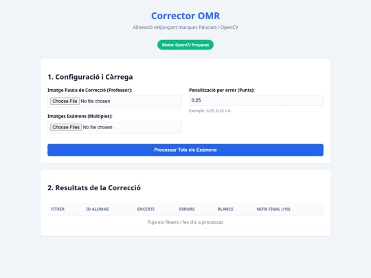 quiz/corrector screenshot