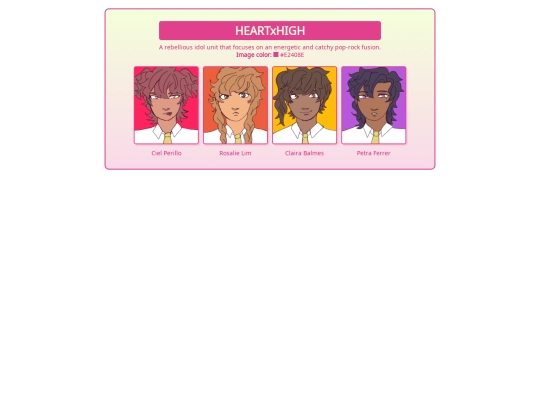 units/heartxhigh screenshot