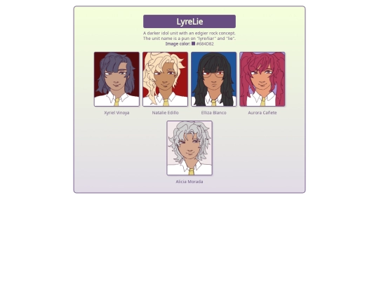 units/lyrelie screenshot