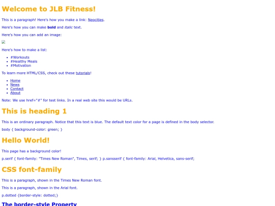 index screenshot