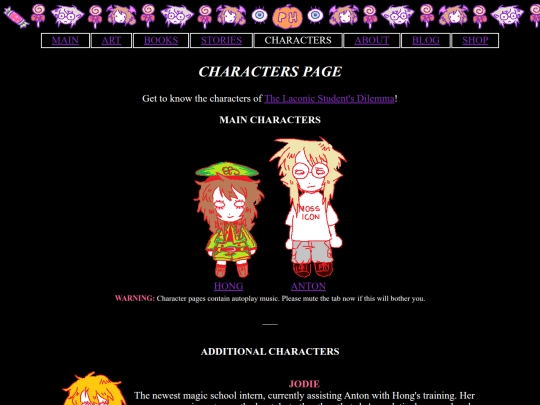characters screenshot
