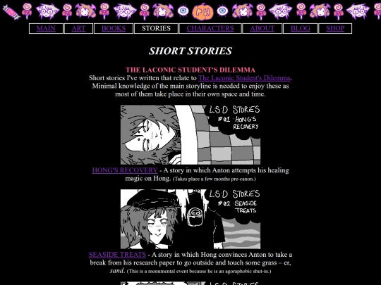 stories screenshot