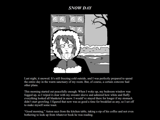 stories/snowday screenshot