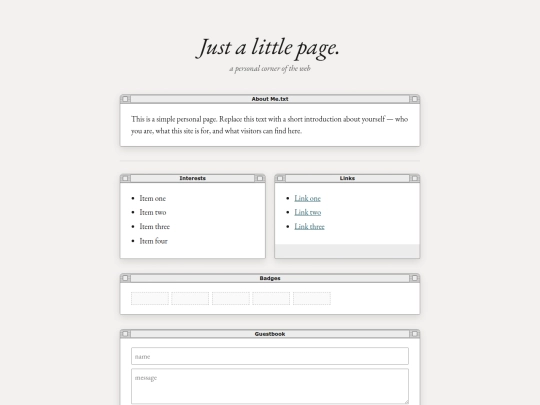 index screenshot