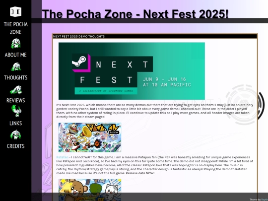 thoughts/NextFest2025 screenshot