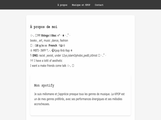 index screenshot