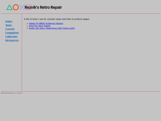 tools screenshot