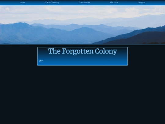 Final Light/CanonSetting/NewFactions/Forgotten Colony screenshot