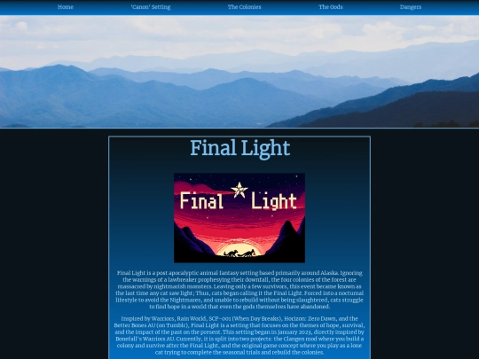 Final Light/home screenshot