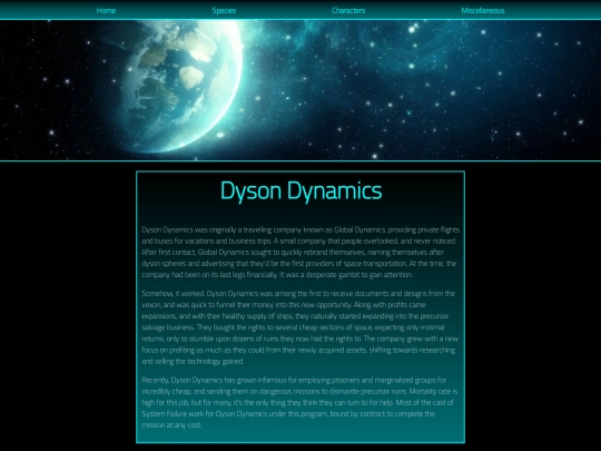 Systems Failing/misc/dysondynamics screenshot