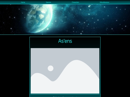 Systems Failing/species/asens screenshot