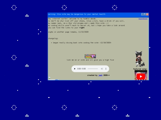 oldwebtest screenshot