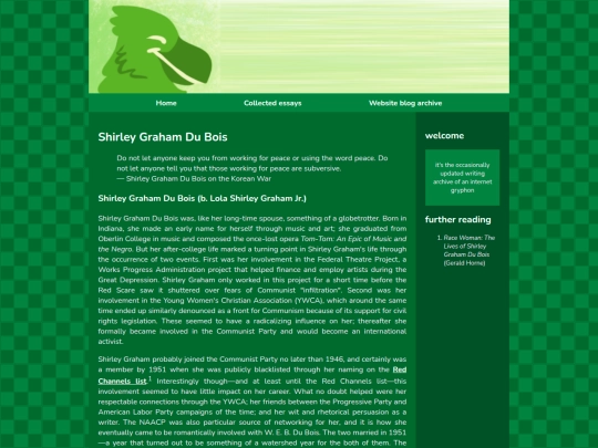 essays/BHM/shirleydubois screenshot