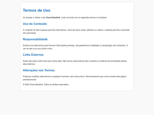 terms screenshot
