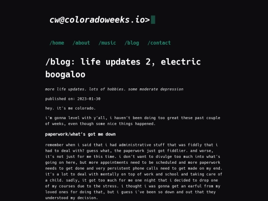 posts/2023-01-30-life-updates-2-electric-boogaloo screenshot