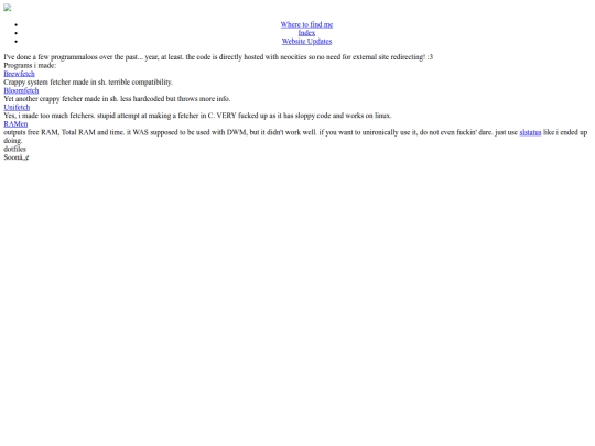 programs screenshot
